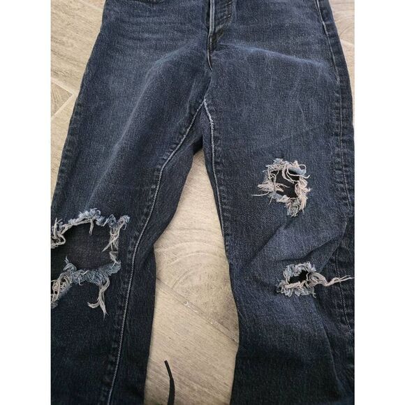 Women's Levi's Skinny Jeans‎ 501 Size 25 Distressed - Picture 2 of 11